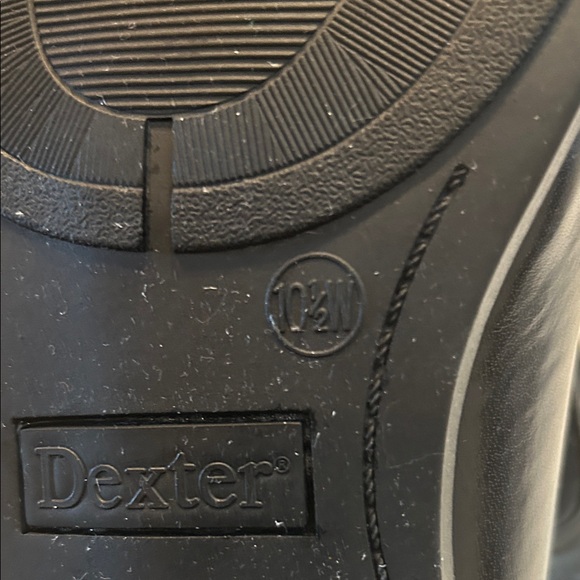 Dexter Black Men's Oxfords Size 10 1/2 W - Picture 8 of 9